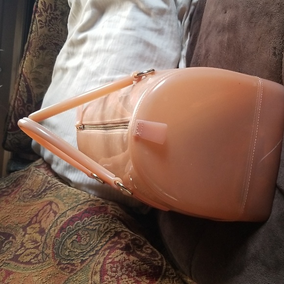 Pinkish peach Furla purse - Picture 3 of 4